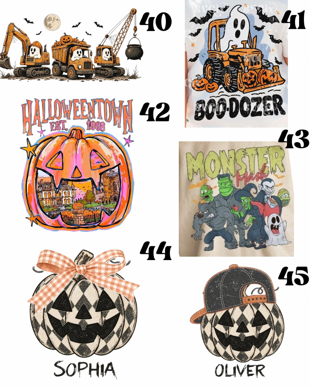 Halloween Tee Preorder- Kid Options