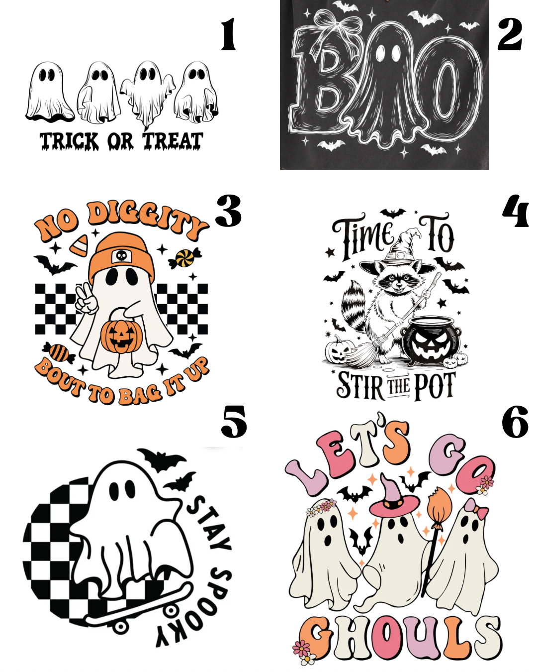 Halloween Tee Preorder- Adult Options