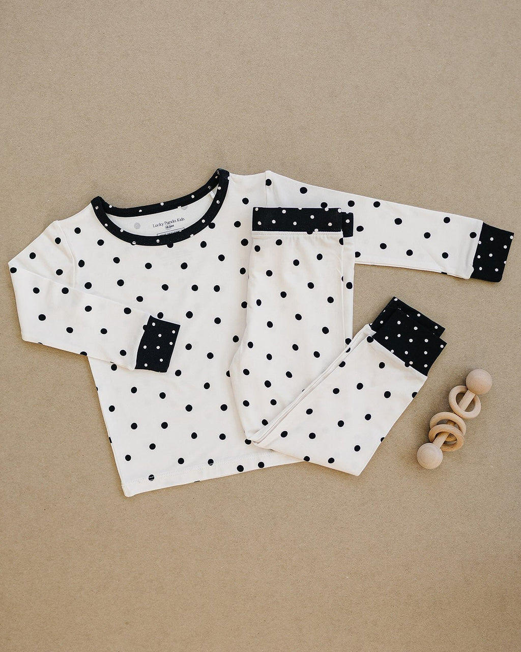 Bamboo Two Piece Set | Classic Polka