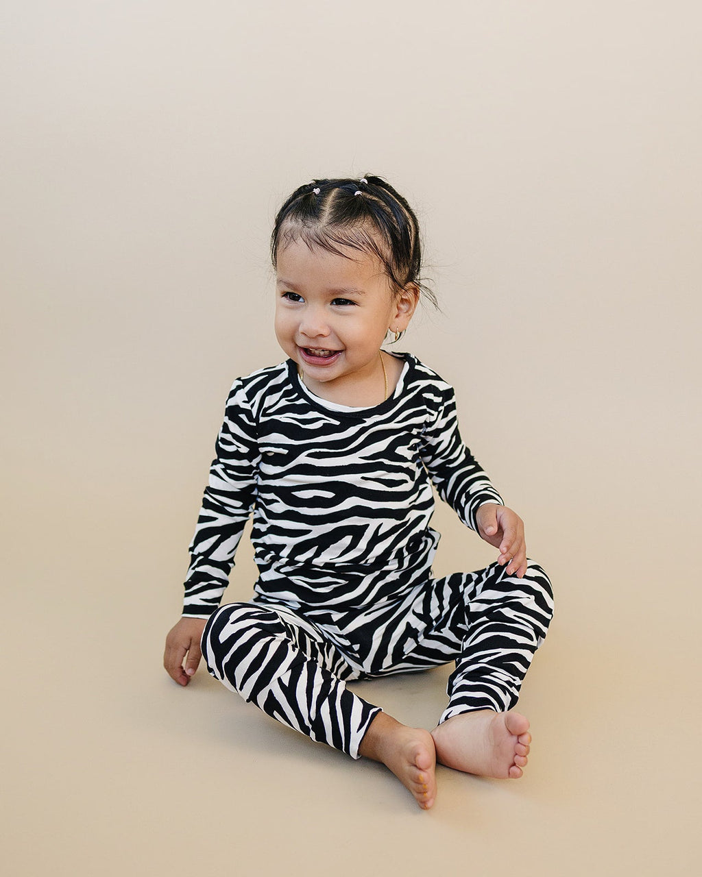Bamboo Two Piece Set | Zebra