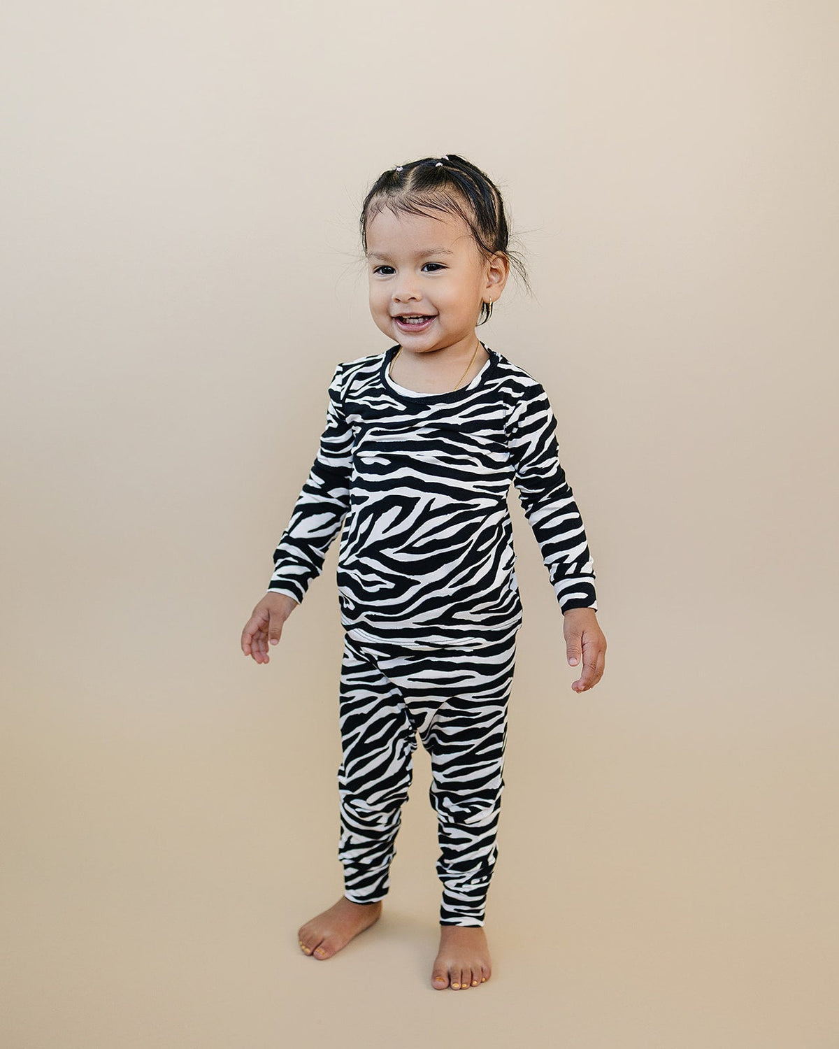 Bamboo Two Piece Set | Zebra